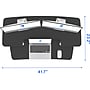 FlexiSpot M7 Series 42"W Manual Rectangular Adjustable Standing Desk Converter, Black (M7-E-42B)~#|#~85B12AA6-6AD2-4590-B6ED21D3735DF782_sc7