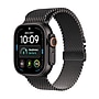 Apple Watch Ultra 4 GPS + Cellular Smartwatch, 49mm, Black Titanium Case with Black Titanium Milanese Loop, Small (MJAU4LS/A)~#|#~85B1D245-37FD-4160-9E07C0CD06CC7E7A_sc7