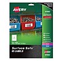 Avery Surface Safe Laser/Inkjet ID Labels, 1 5/8" x 3 5/8", White, 300 Labels/Pack (61502)~#|#~85B9358A-CFC2-41D3-84488E7F0A391C71_sc7
