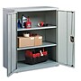 OIF 42"H Steel Storage Cabinet with 3 Shelves, Light Gray (CM4218LG)~#|#~85BB54A7-E466-4098-AAAE7238F6553423_sc7