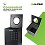 Alpine Industries Stainless Steel Trash Can, 40 Gallon, Black (ALP438-40-BLK-MK)~#|#~85C060B7-D5C1-4814-988B86A3B73B2115_sc7
