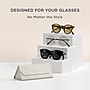 Satechi Vegan-Leather FindAll Glasses Case, Sand (ST-LFAGCW)~#|#~85C0A6C3-51F4-4B74-B0B2857336A0B298_sc7