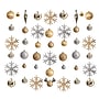 Nearly Natural Holiday Deluxe Shatterproof Christmas Tree Ornament Box Set, 60/Set (D1037)~#|#~85C0F9A3-BE90-4DFB-A1661B1F34BA22AC_sc7