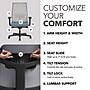 HON Ignition 2.0 Mesh/Fabric Swivel Task Chair, Fog/Carolina/Black (HONI2MM2AFH21BT)~#|#~85C4EFF6-40AD-48D8-830F851B84B3923C_sc7