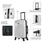 DUKAP Inception 22.04" Hardside Suitcase, 4-Wheeled Spinner, TSA Checkpoint Friendly, Silver (DKINC00S-SIL)~#|#~85C8569B-9674-47B1-831DADDAC3AC9B6D_sc7