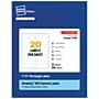 Avery Inkjet UltraDuty GHS Labels, 1" x 4", White, 500 Labels/Pack (97182)~#|#~85CE5947-A33F-4569-914BA394681677AA_sc7