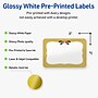 Avery Rectangle Multipurpose Labels, 2" x 3", White, 80/Pack (19479370472)~#|#~85D0B083-FE8F-45A6-BCF1252B89750421_sc7