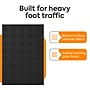 Coastwide Professional™ Commercial Wiper/Scraper Floor Mat, 4' x 6', Black (CW23070)~#|#~85D11C02-03AA-4D11-80578BF14BCA9A99_sc7