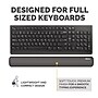 Fellowes Breyta Silicone Keyboard Wrist Rest, Black (100145415)~#|#~85D67A38-4240-4B87-91DE070D74F692DF_sc7