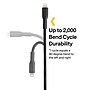 NXT Technologies™ 10 Ft. Braided Lightning to USB Cable, Black (NX60462)~#|#~85D84383-7B29-426D-93D7CD4386E85FFD_sc7