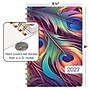 2027 Excello Brands 6" x 8" Weekly & Monthly Standard Planner, Paperboard Cover, Pastel Peacock (FSHN-CY27-58-61)~#|#~85DA4D67-9884-408E-8A0971E94130E5D3_sc7
