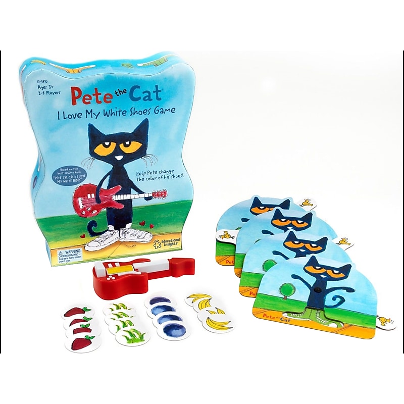 Educational Insights Pete the Cat I Love My White Shoes Game (3470) image 1