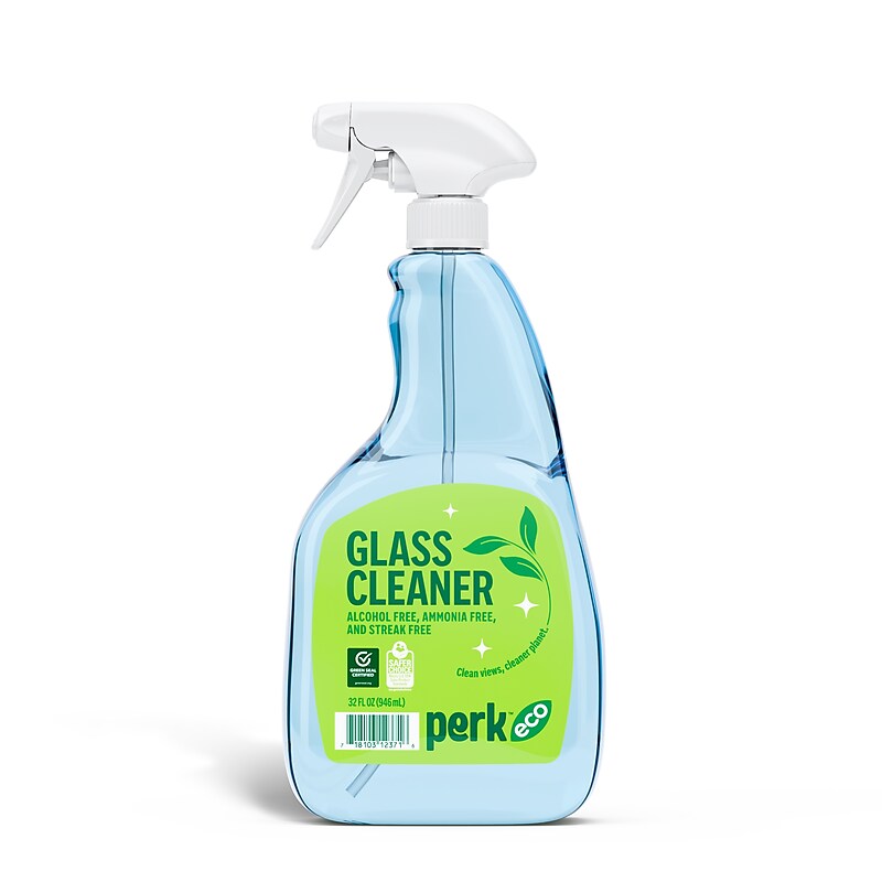 Perk Eco Glass Cleaner, Ready To Use, 32 oz. (PK611032-A) image 1