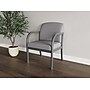 Lesro Weston Wide Vinyl Guest Chair, Gray (WS1201.WPW-01CHGY)~#|#~85E18B59-8BA1-4F38-872F6AC483E9D471_sc7