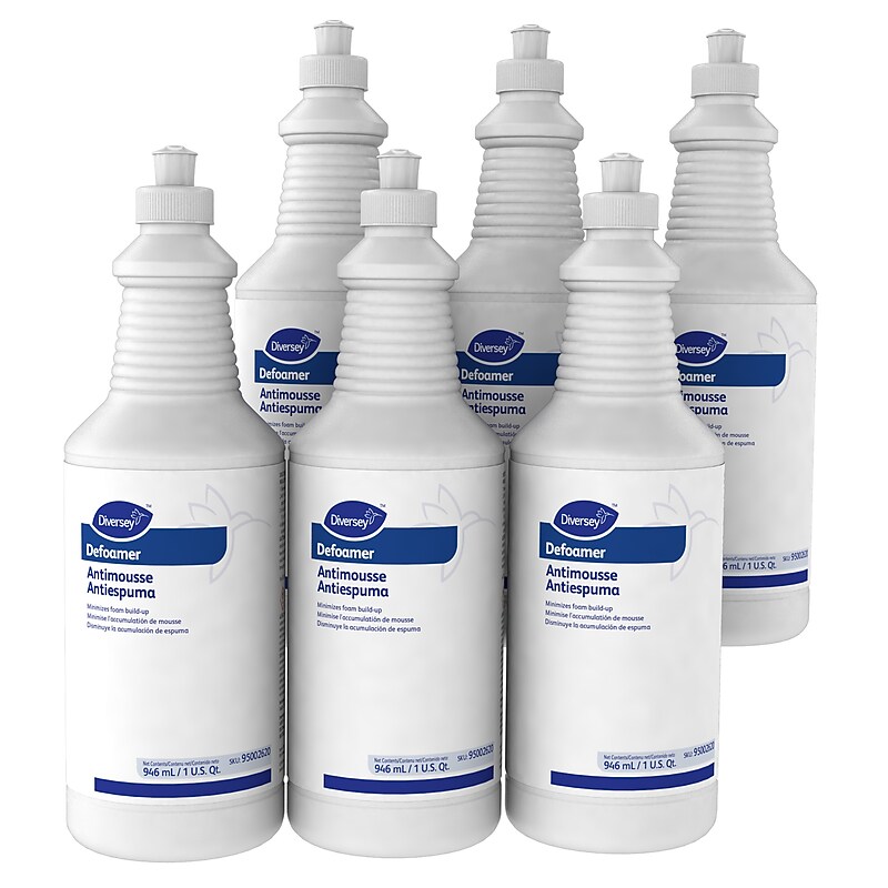 Diversey Carpet Defoamer Liquid, 32 Oz. 6/Carton (95002620) image 1