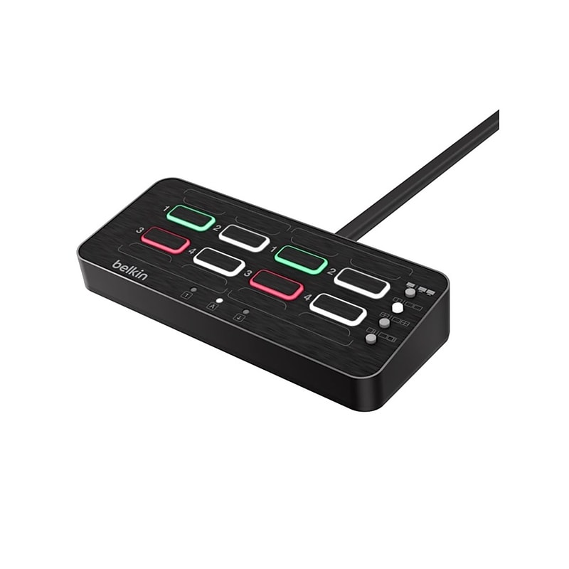Belkin F1DN-KVM-REM4MC 4-Port MultiClave Secure KVM Remote Control image 1