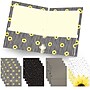 Global Printed Products Vibrant Sunflower 3-Hole Punched 2 Pocket Presentation Folder, Assorted Colors, 16/Pack (GPP-0100-D)~#|#~85E2ED6F-59E2-4704-B755B47E0BEE94D0_sc7