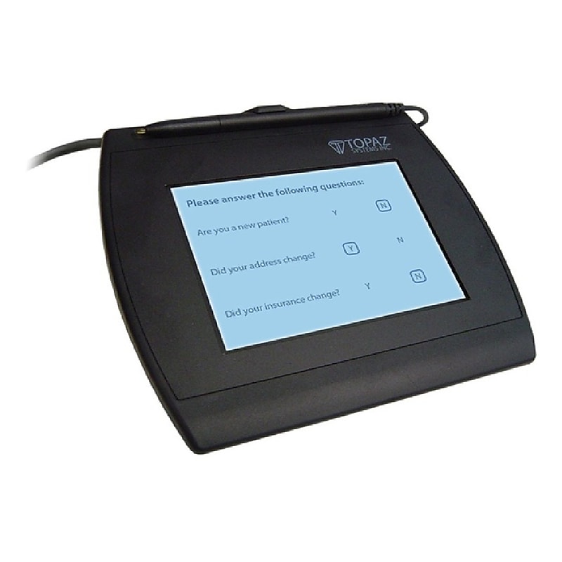 Topaz SignatureGem LCD 4x5 Signature Pad (T-LBK766SE-BHSX-R) image 1