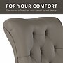 Bush Furniture Key West 54"W Computer Desk with Storage and Mid-Back Tufted Office Chair, Shiplap Gray/Pure White (KWS020G2W)~#|#~85EAA848-F4C2-4244-AE075975DA9B2165_sc7