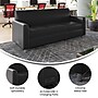 Flash Furniture Agent LeatherSoft Reception Sofa, Black/Chrome Legs (BT827U3BKCHR)~#|#~85EAC243-E1B8-409F-A19A36FFF8A5DA3A_sc7
