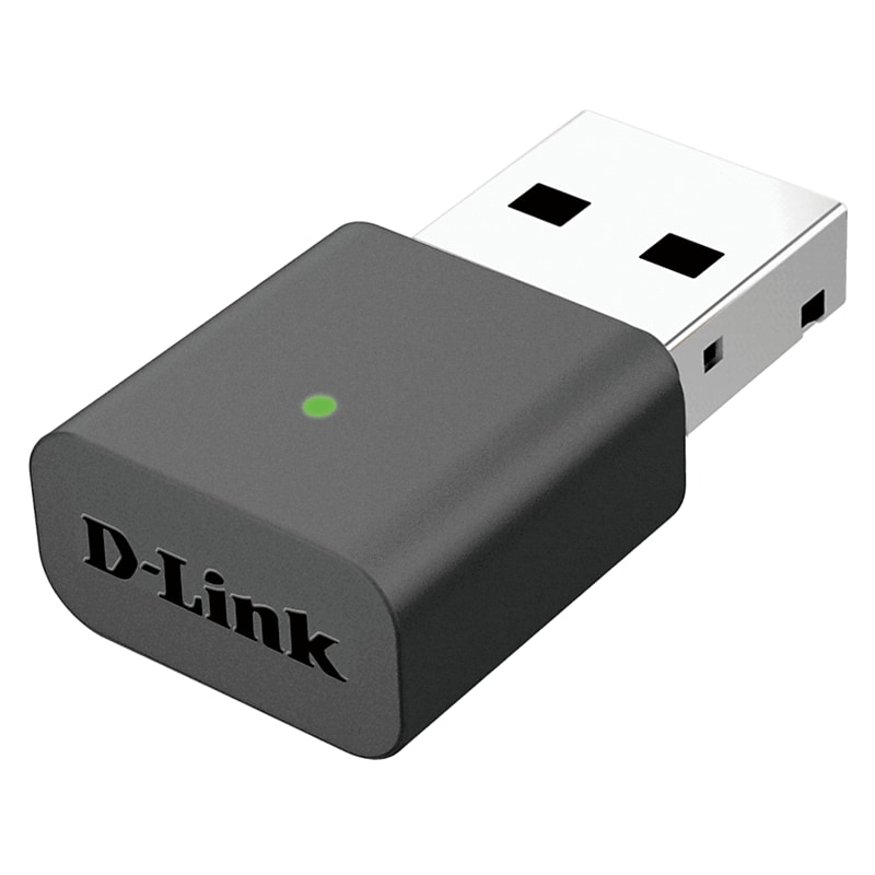 D-Link Nano USB Wireless Adapter, Black (DWA-131/500BW) image 1