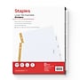 Staples Large Tab Insertable Dividers, 5 Tabs, Clear (13491/11122)~#|#~85ED430D-BD77-4EC0-A89C8C2D151B818F_sc7