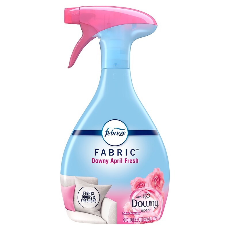 Febreze Odor-Fighting Fabric Refresher, Downy April Fresh, 23.6 fl oz (89033/25221) image 1