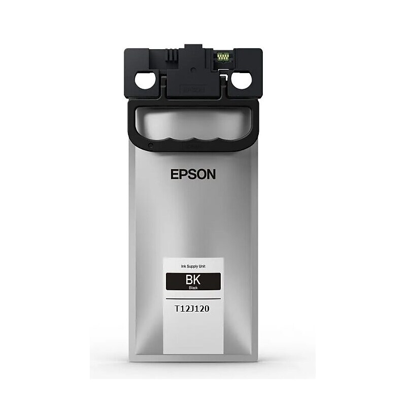 Epson T12 Black Extra High Yield Ink Cartridge (T12J120) image 1