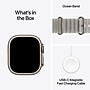 Apple Watch Ultra 4 GPS + Cellular Smartwatch, 49mm, Natural Titanium Case with Translucent Gray Ocean Band (MJAD4LS/A)~#|#~85F23E8B-D663-485C-BDB7CCAB3F56A88A_sc7
