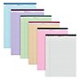 Roaring Spring Paper Products Enviroshades Notepad, 8.5" x 11.75", Wide Ruled, Assorted Colors, 50 Sheets/Pad, 6 Pads/Pack~#|#~85FAFE0D-E6B2-4511-911DF3337266B583_sc7