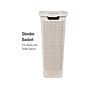 Mind Reader 10.57-Gallon Hamper with Lid, Plastic, Ivory (40FABHAMP-IVO)~#|#~85FB50A6-E087-42F8-9590552A680CB462_sc7