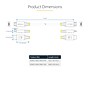 StarTech 10 ft. HDMI Cable, Male-to-Male, White (HDMI2-CABLE-4K60-10W)~#|#~85FE3E81-9778-4CF9-AB2BADCDA7AD4041_sc7