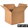 16" x 16" x 13" Shipping Boxes, 32 ECT, Brown, 25/Bundle (161613)~#|#~85FECFCB-C0E2-463E-9FFD79D906145830_sc7
