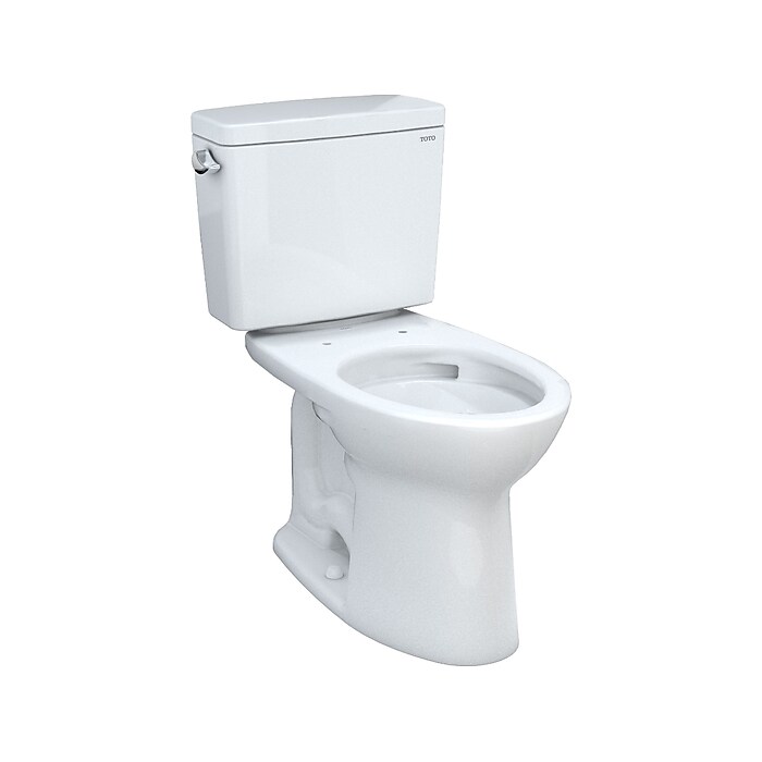 Toto Drake 1.28 gal. Tornado Flush Two-Piece Toilet, Cotton