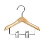 Nahanco 6" Wood Mini Hanger With Clips, 100/Box (MINI6RC)~#|#~860D7F70-74E6-4D9E-9EBA35D669A80681_sc7