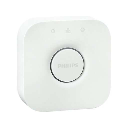 Philips Hue Smart Lighting Bridge, White (458471) | Staples