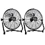 Vie Air 14" Industrial Floor Fan, 3-Speed, Black, 2/Pack (938120020M)~#|#~860FE334-AD9F-421C-B2BDAEF67E9ED746_sc7