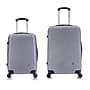 InUSA Royal 2-Piece Hardside Spinner Luggage Set, TSA Checkpoint Friendly, Silver (IUROY0SM-SIL)~#|#~86154B40-560C-496E-A6B572B7F9F02D25_sc7
