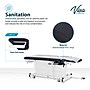 Viva Comfort XRO Electric Height and Back Adjustable Exam Table with Stirrups, 600 lb Capacity, Black (ADI903-24-BLK-MK)~#|#~861930CA-C595-42E7-BA05888D34755C28_sc7