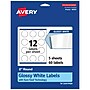 Avery Laser/Inkjet Round Multipurpose Labels, 2" Dia., White, 60 Labels/Pack (94501)~#|#~8619FF7D-E5A5-4239-B2333E4BCEA72A85_sc7