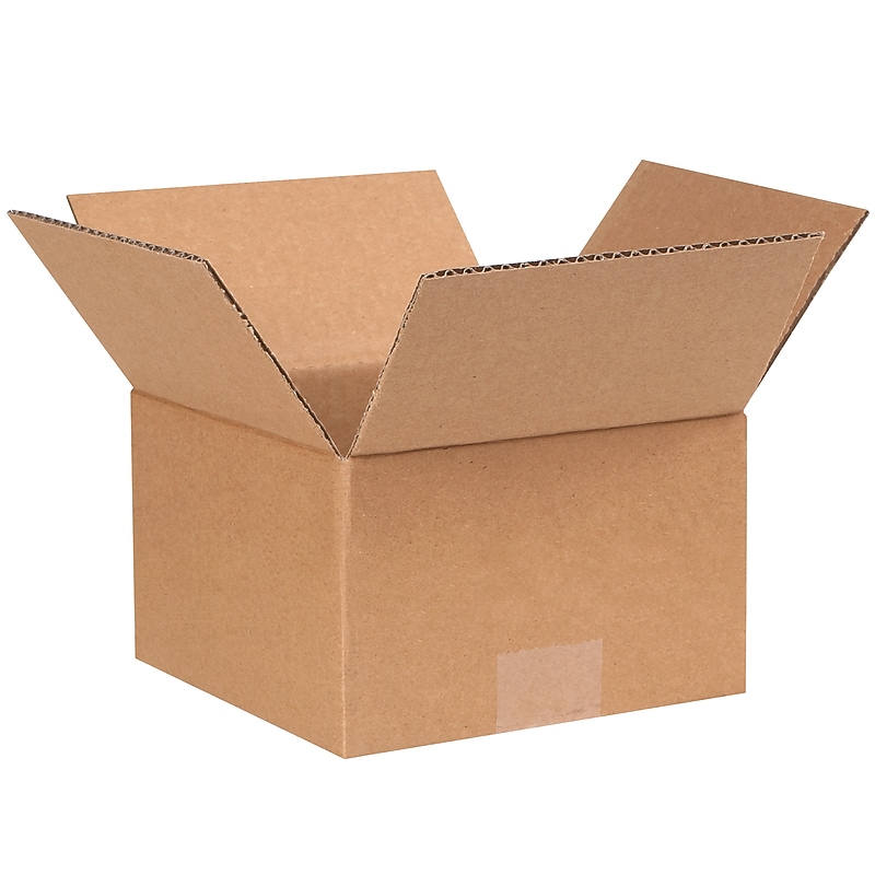 7" x 7" x 4" Shipping Boxes, 25/Pack (774) image 1