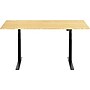 FlexiSpot E7 Pro 78"W Electric Adjustable Standing Desk, Bamboo/Black (E7BPRO7830LBZB)~#|#~8621CD1A-DFED-49F6-ACD0DA8D40E75026_sc7