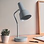 Simple Designs Sleek Essentials LED Desk Lamp, 15.2", Gray (LD1078-GRY)~#|#~8624D96A-3235-44B7-817F3CCCEE73E6AC_sc7