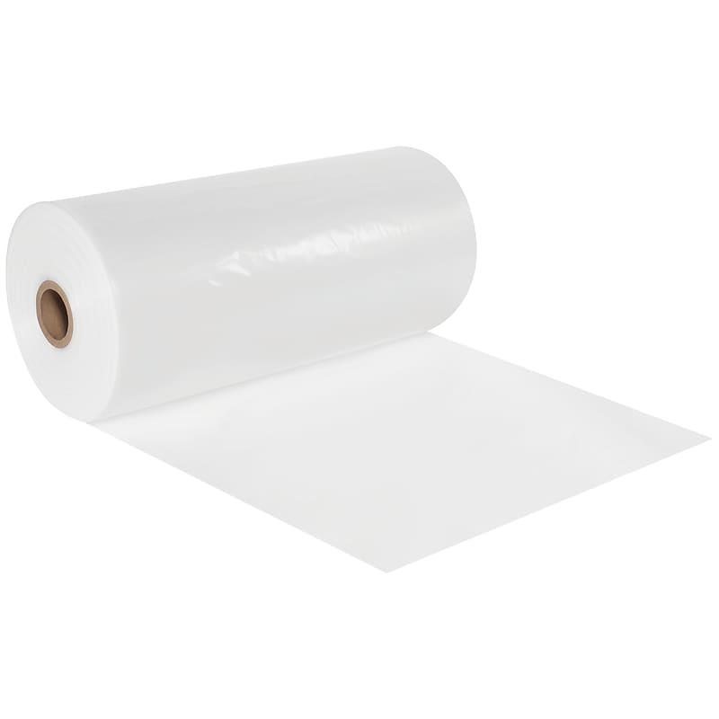 4 Mil. Poly Tubing, 22" x 1075', Clear (PT2204) image 1