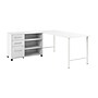 Bush Business Furniture Hustle 72"W Computer Desk and Storage Cabinet with Drawers and Shelves, White (HUS010WH)~#|#~86279395-6916-4B70-B5327C309B155150_sc7