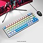 SaharaCase Wired Gaming Keyboard & Mouse Combo, White/Blue (KB34)~#|#~862B5A96-D3E3-4087-9985E6D6712163FB_sc7