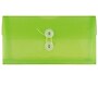 JAM Paper Premium Plastic Filing Envelope with Button & String Closure, Lime Green, 3/Pack (921B1LIX3)~#|#~862FAB28-570A-49B7-978CB266CFA890D4_sc7