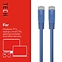 Staples TECH 25 ft. Cat-6 Ethernet Cable, Male to Male, Blue (ST62451)~#|#~862FFFC2-6046-48D8-9BE22C829FF0A9EF_sc7