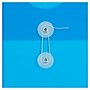 JAM Paper Premium Plastic Filing Envelope with Button & String Closure, 6 1/4" x 9 1/4", Blue, 3/Pack (472B1BUX3)~#|#~86316C4F-9F8A-433F-A2FDA6283ACAA0C7_sc7