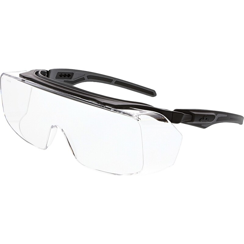 MCR Safety Klondike OTG Anti-Fog Safety Glasses, Over the Glasses, Clear Lens (OG210PF) image 1
